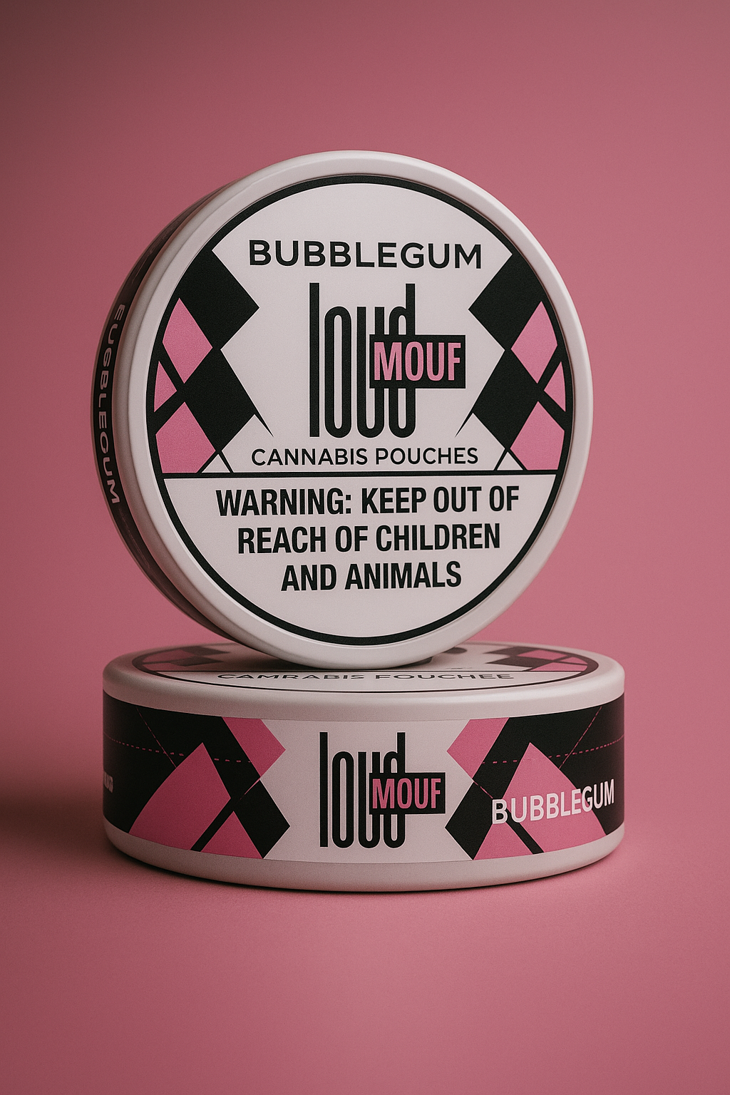 LOUDMOUF™ Bubblegum Pop – Premium Cannabis Pouches (20s)