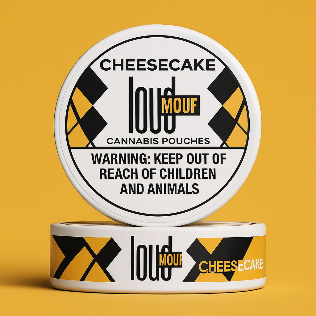 LOUDMOUF™ Creamy Cheesecake – Premium Cannabis Pouches (20s)