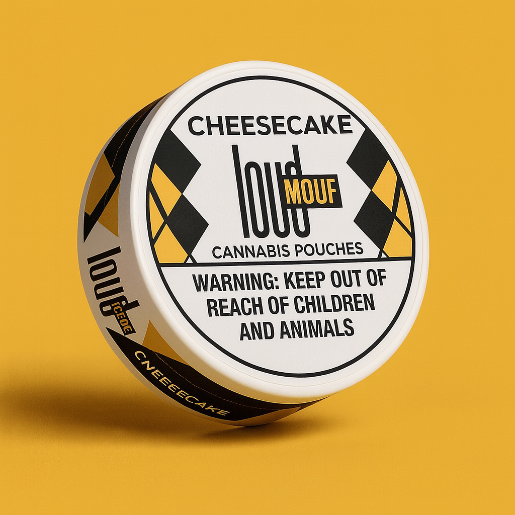LOUDMOUF™ Creamy Cheesecake – Premium Cannabis Pouches (20s)