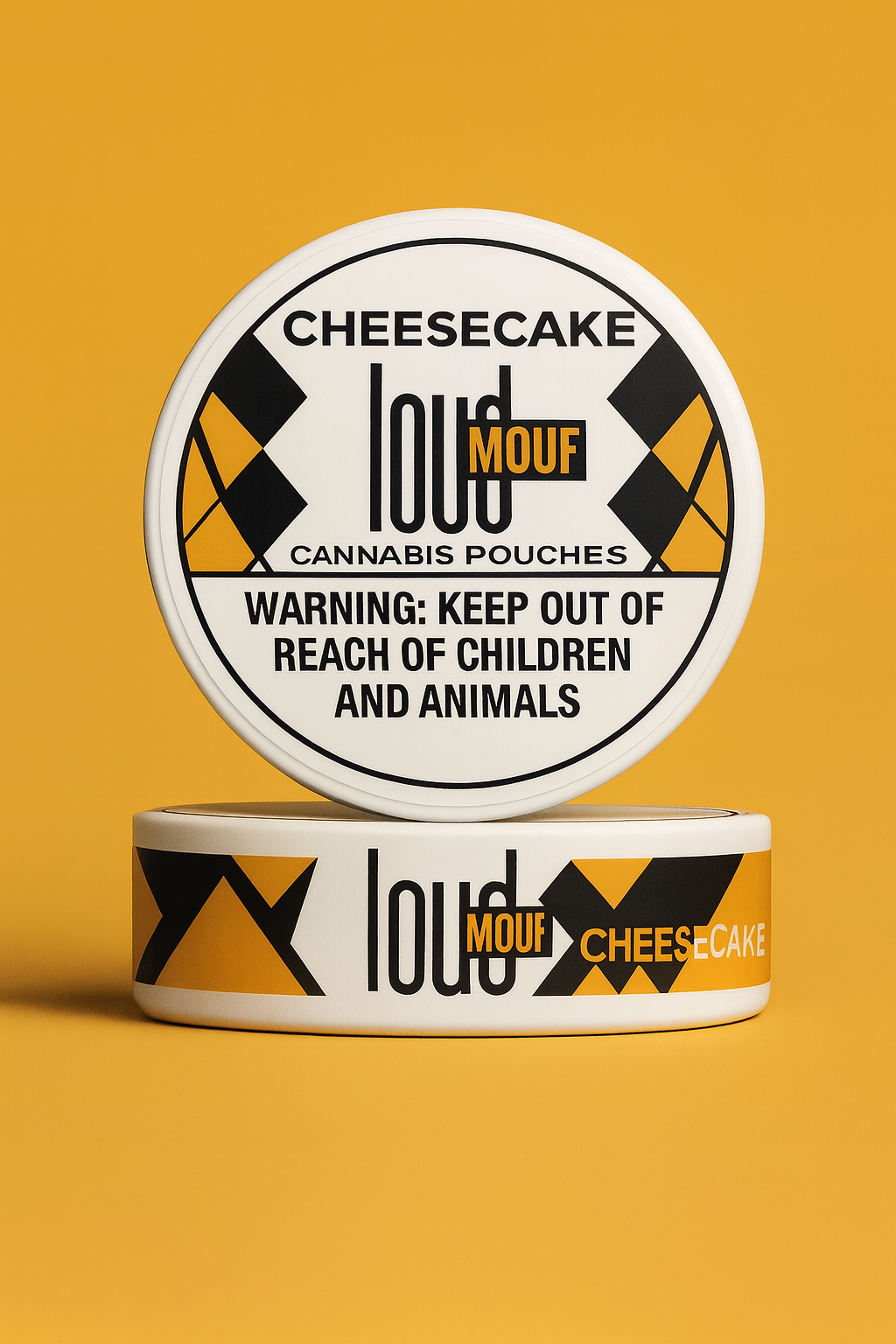 LOUDMOUF™ Creamy Cheesecake – Premium Cannabis Pouches (20s)